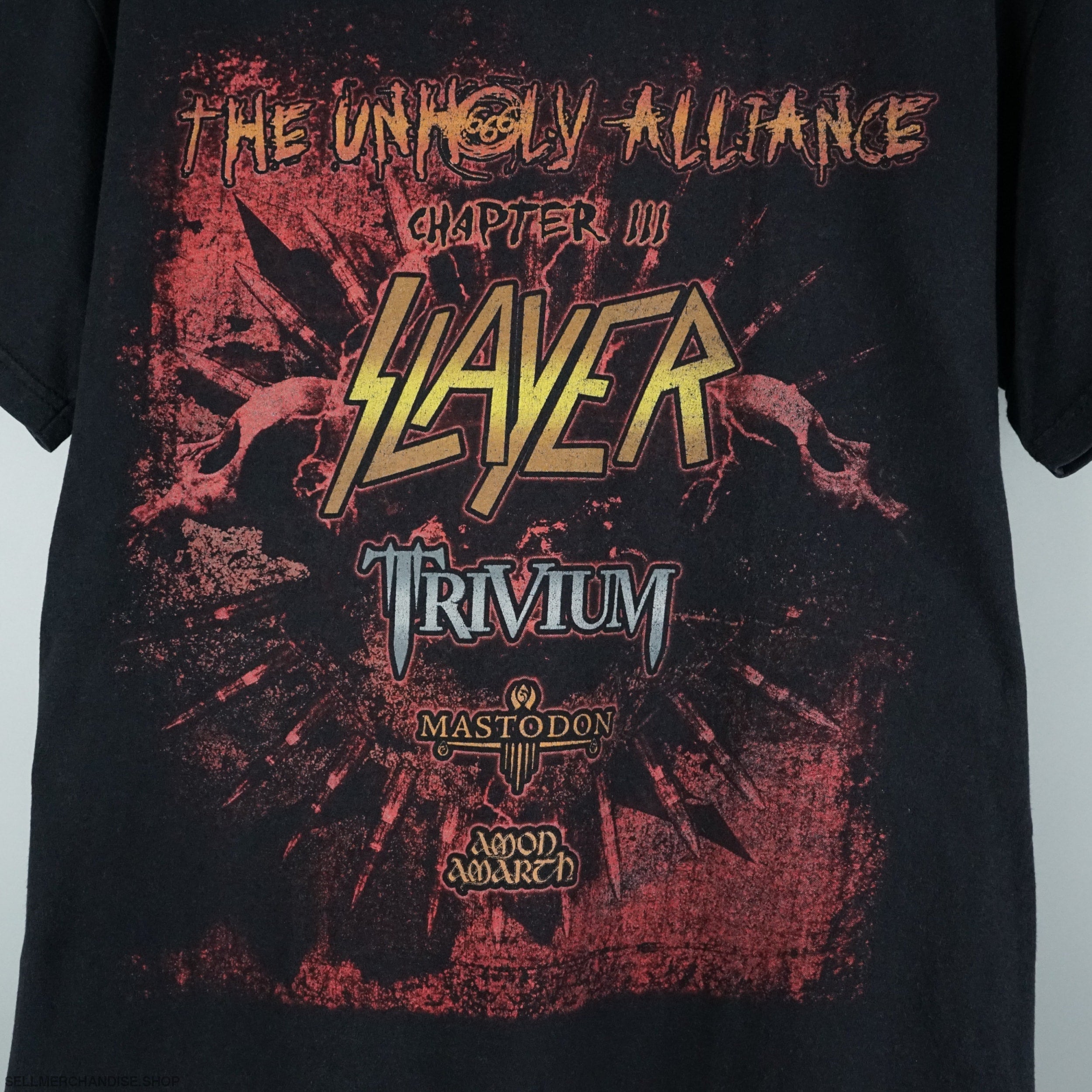 Feel the Thrash: Slayer Merch Collection