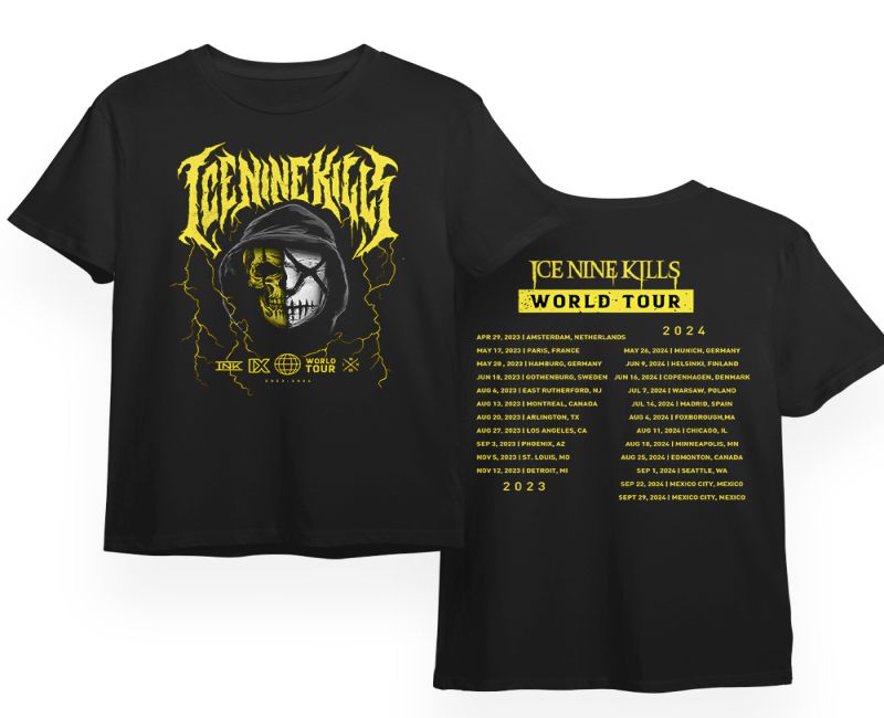 Blood-Curdling Style: Official Ice Nine Kills Merchandise